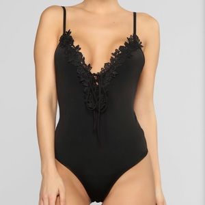 Lace Up Bodysuit